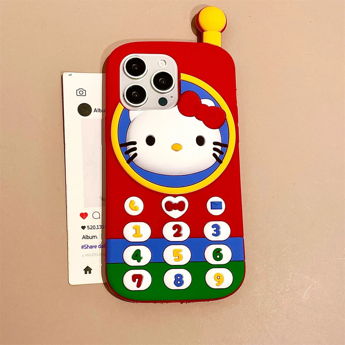 Kawaii Japan Ins Hello Kitty Phone Case For iPhone 16 15 14 13 12 Pro Max 16PRO 16Promax 3D Cartoon Soft Silicone Back Cover Kawaii Japan Ins Hello Kitty Phone Case For iPhone 16 15 14 13 12 Pro Max 16PRO 16Promax 3D Cartoon Soft Silicone Back Cover